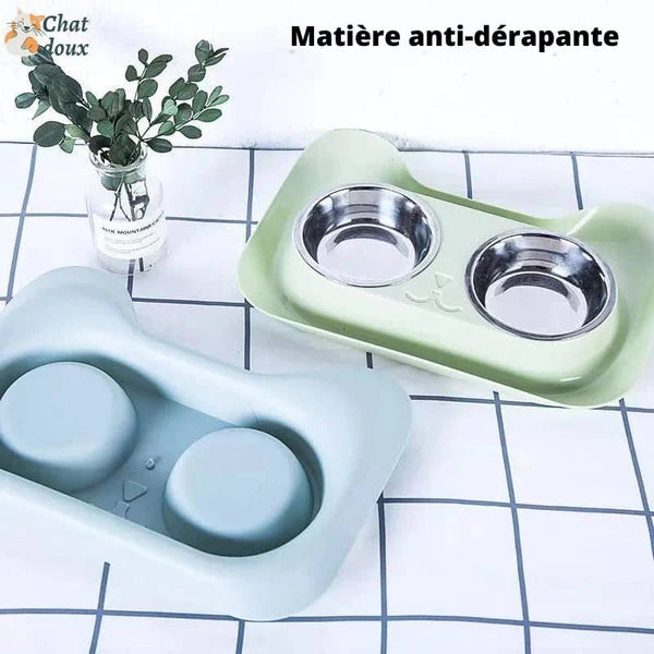 Gamelle chat double bols | KeepCrumbs ™